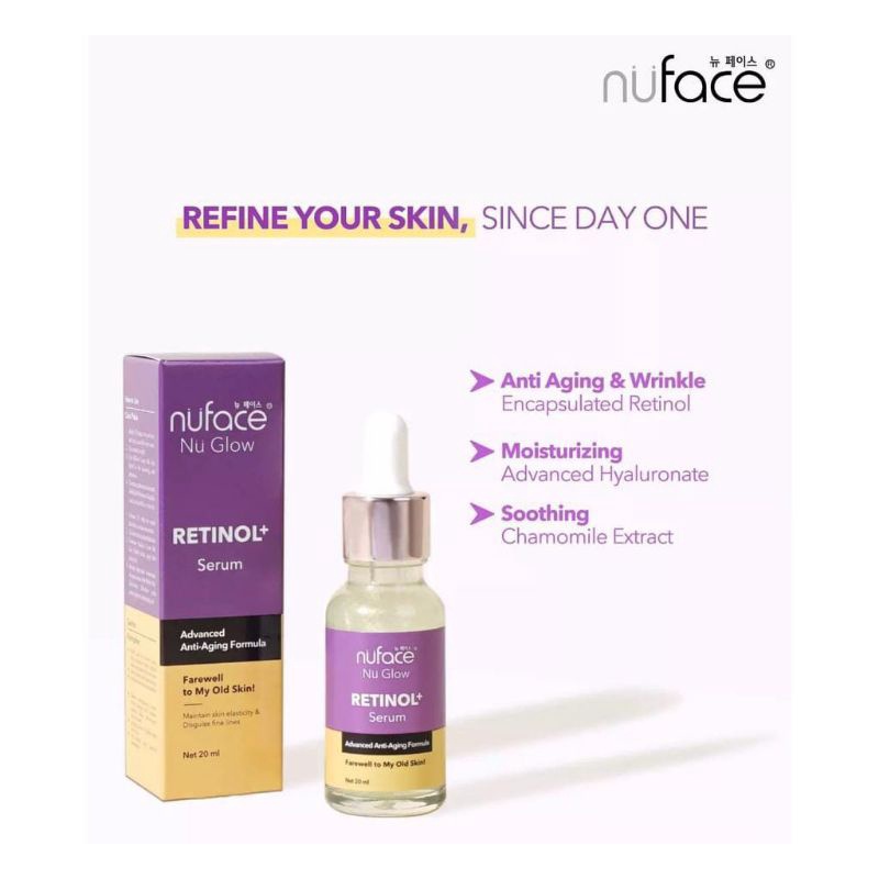 Nuface Nu Glow Retinol Serum | Lazada Indonesia