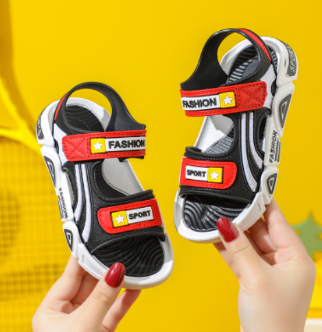 DÉP SANDAL BÉ TRAI ĐẾ CAO SU NON SIÊU MỀM