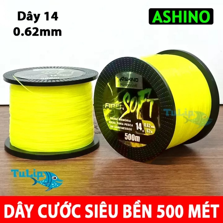 Dây Cước Siêu Bền Ashino Soft 500m Full Size