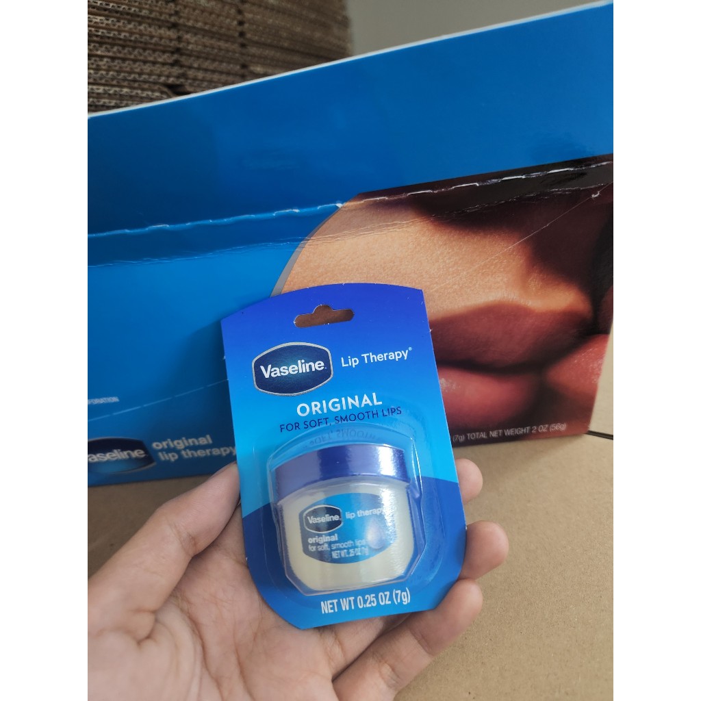 Dưỡng Môi Vaseline Lip Therapy 7g có màu và không màu