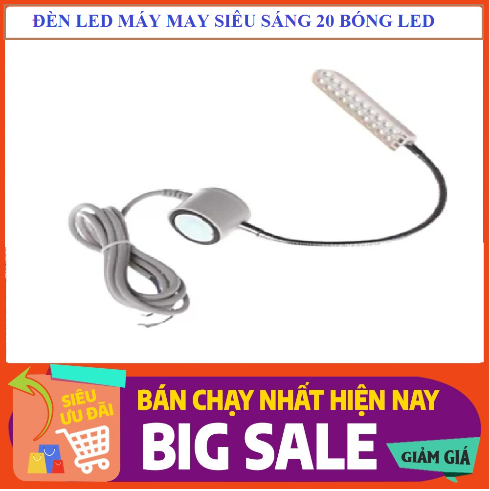 ĐÈN LED MÁY MAY SIÊU SÁNG 20 BÓNG LED (Tiết kiệm điện)