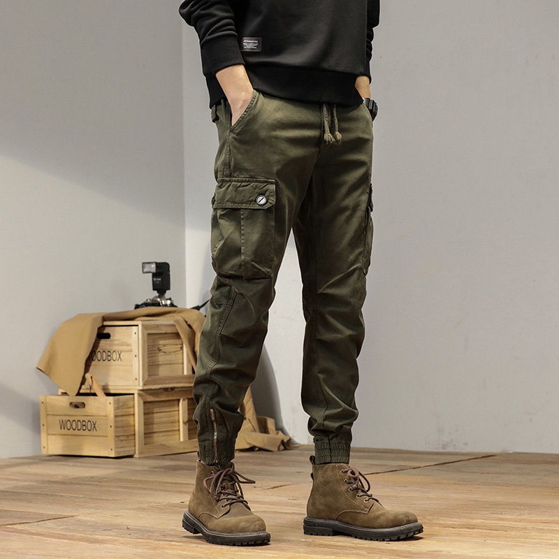 Streetwear Mens Cargo Pants Men's Casual Jogging Pants Men's
