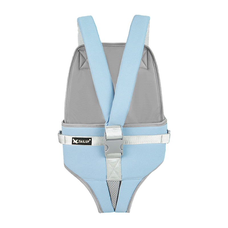 Hamshmoc Adjustable Dog Front Carrier Hands Free Pet Carier Breathable Padded Shoulder Strap Easy-Fit for Traveling Hiking Camping Outdoor Use