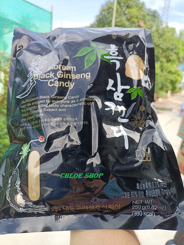 Kẹo hắc sâm hàn quốc chính hãng