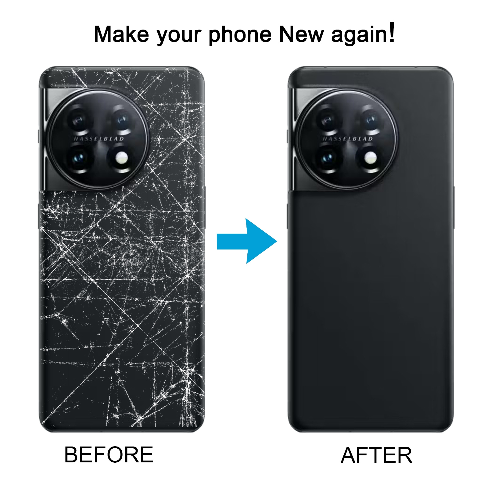 For OnePlus 11 Original Back Cover(Black)(ZSHS)
