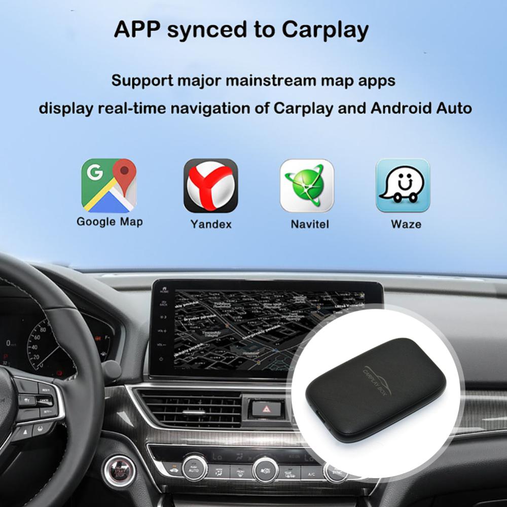Universal Carplay Adapter Wireless Portable Android Box for Car Bluetooth-Compatible Auto Accessories
