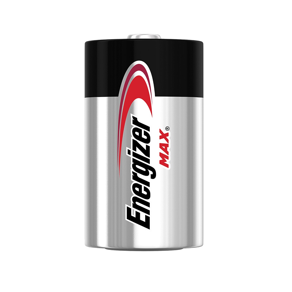 Energizer Alkaline Max Large Size D Batteries, Pack of 2 1.5V Batteries (Genuine Imported)