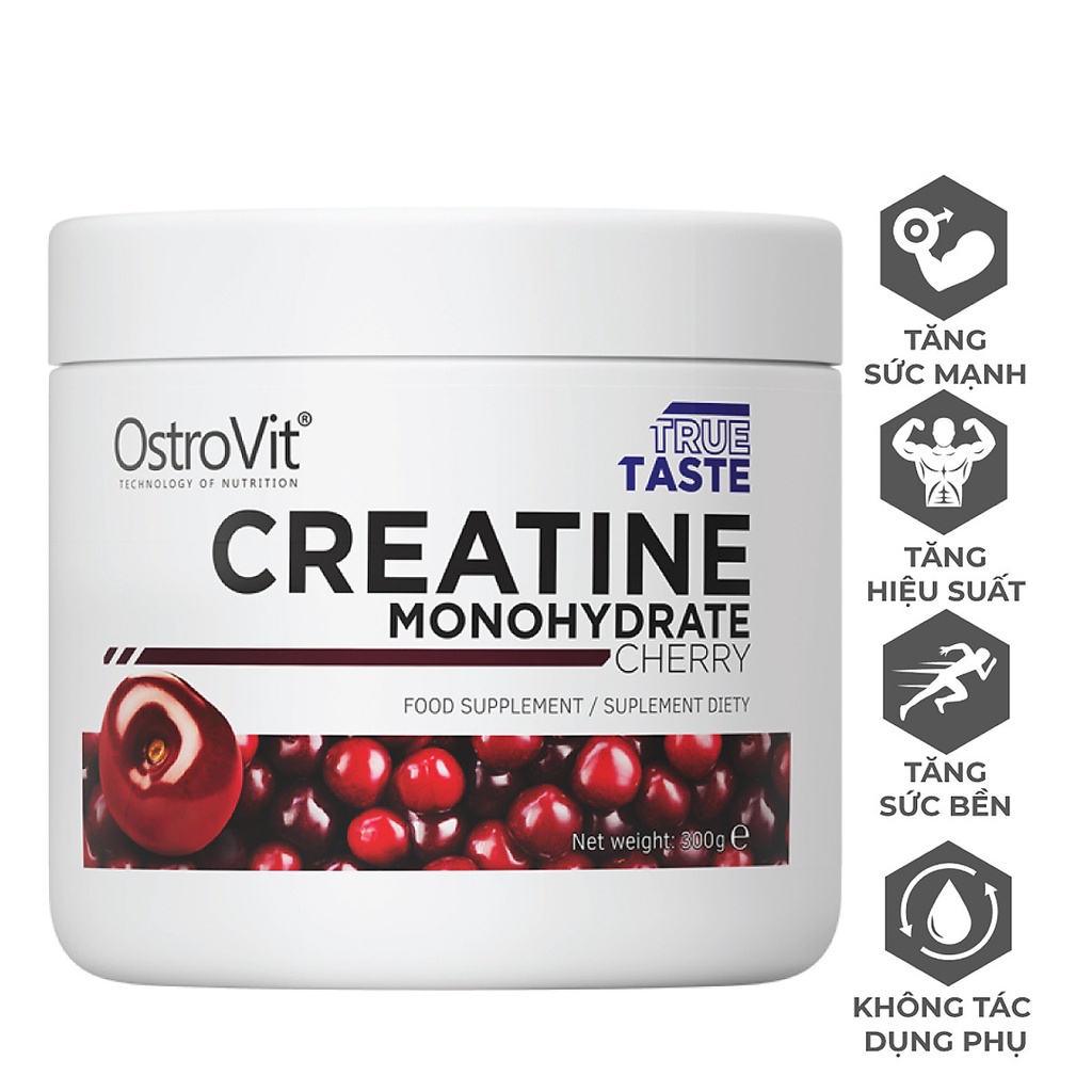 Thực Phẩm Bổ Sung 100% Creatine Monohydrate Tinh Khiết Tăng Sức Manh, Tăng Cơ Nạc, Căng Phồng Cơ
