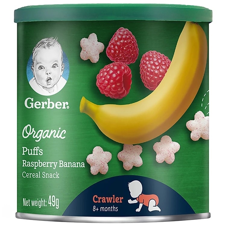 Bánh Ăn Dặm GERBER PUFFS (Date 2024)