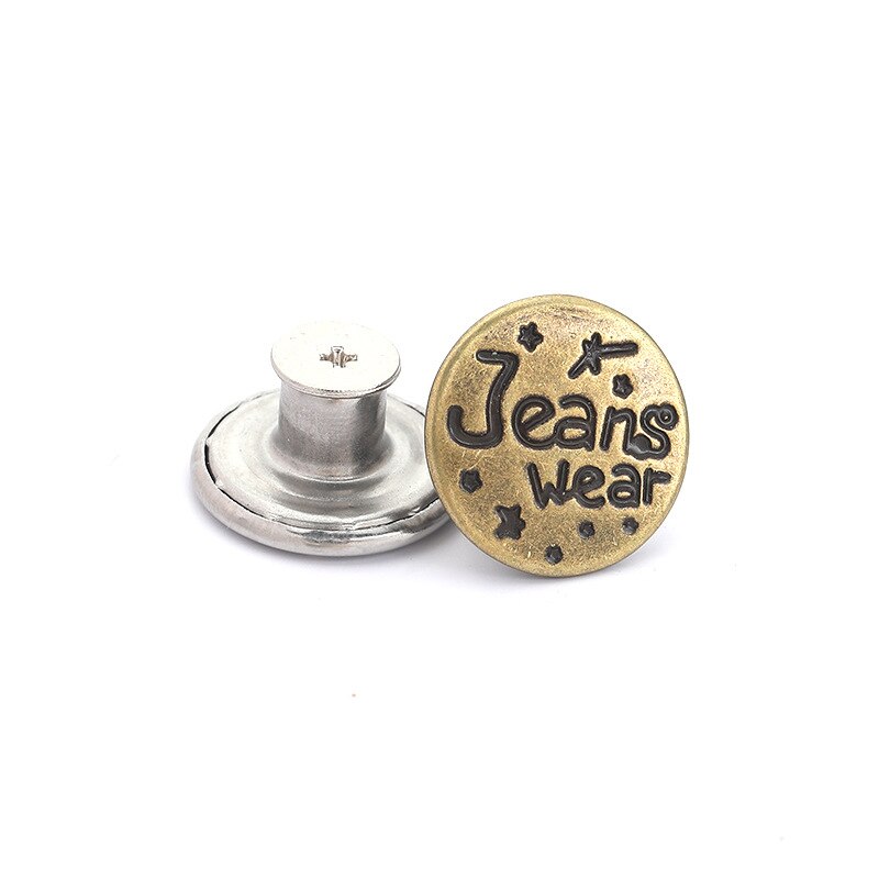 4/8Pcs Adjustable Jeans Button Pins Pant Waist Tightener No Sew Jean Button  Pins for Pants Clothing Button Accessories