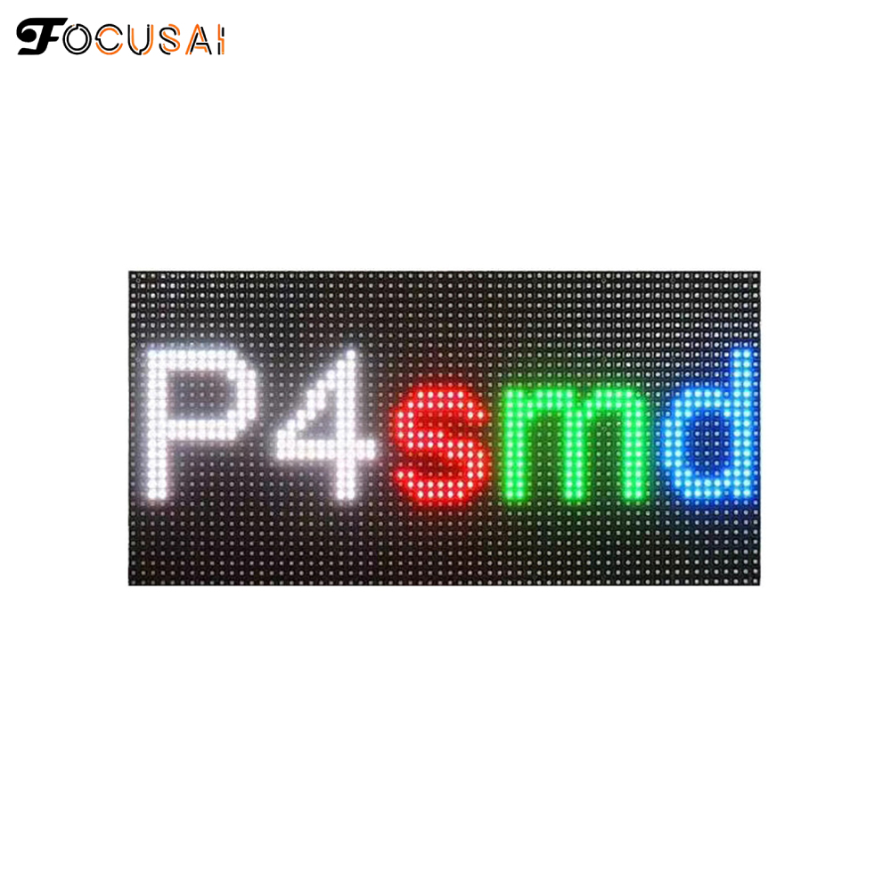 RGB LED matrix light panel, household tools, FocusAi P3/P4LED display matrix module advertising screen for advertising, banner display, demonstration, video display, educational purposes, etc.