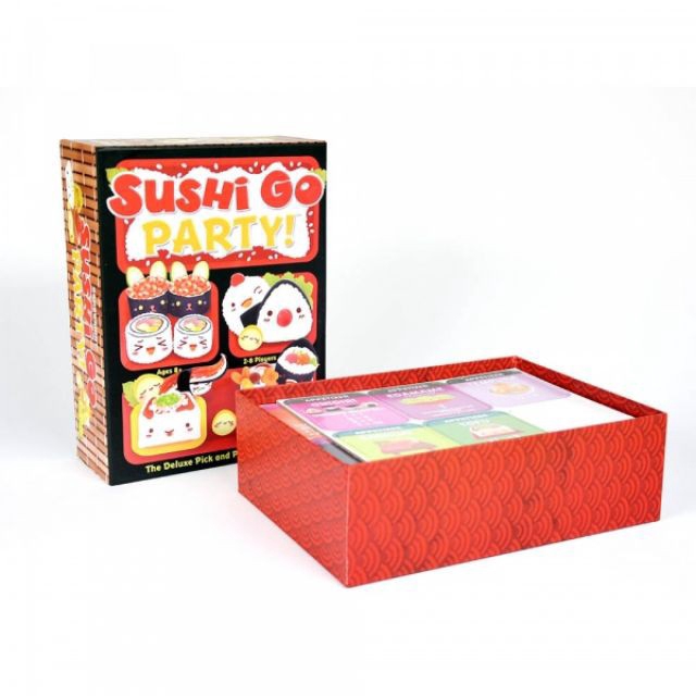 Bộ bài sushi go! party, trò chơi giải trí nhóm hấp dẫn