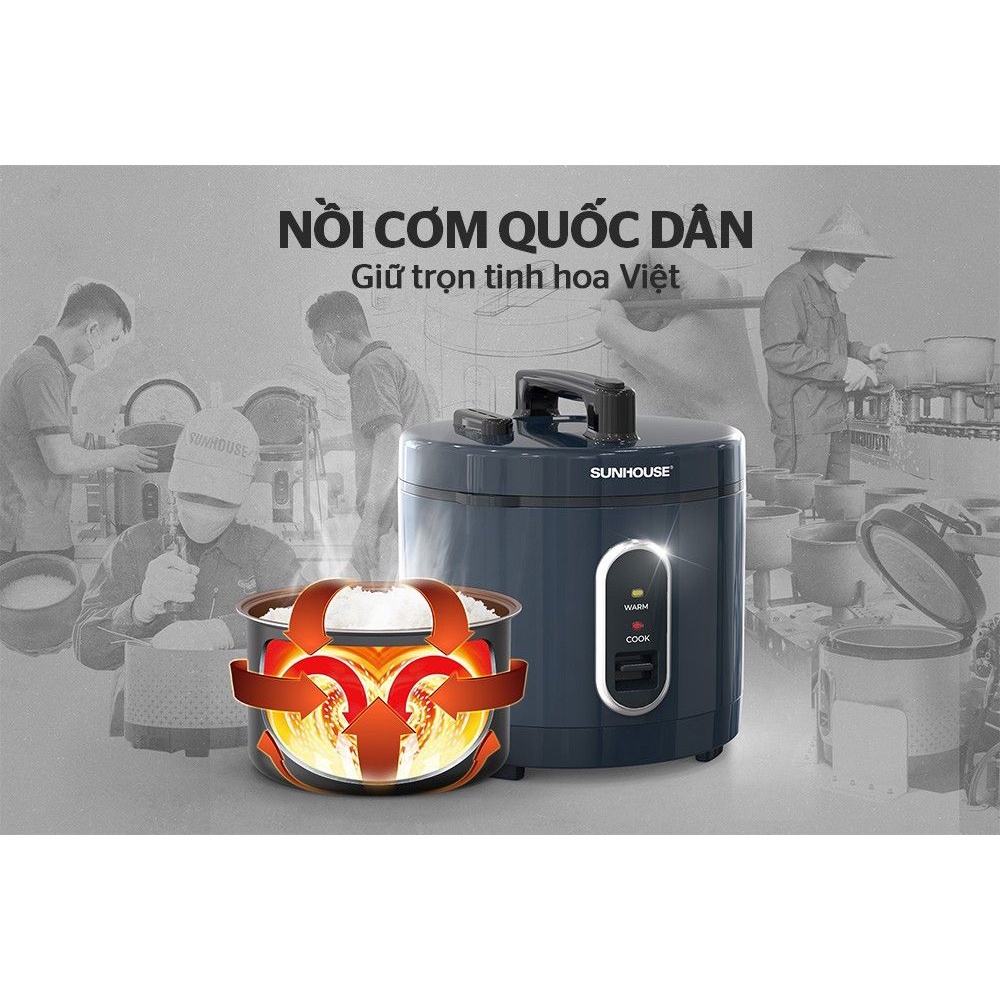 Nồi cơm điện 3L SUNHOUSE SHD8309