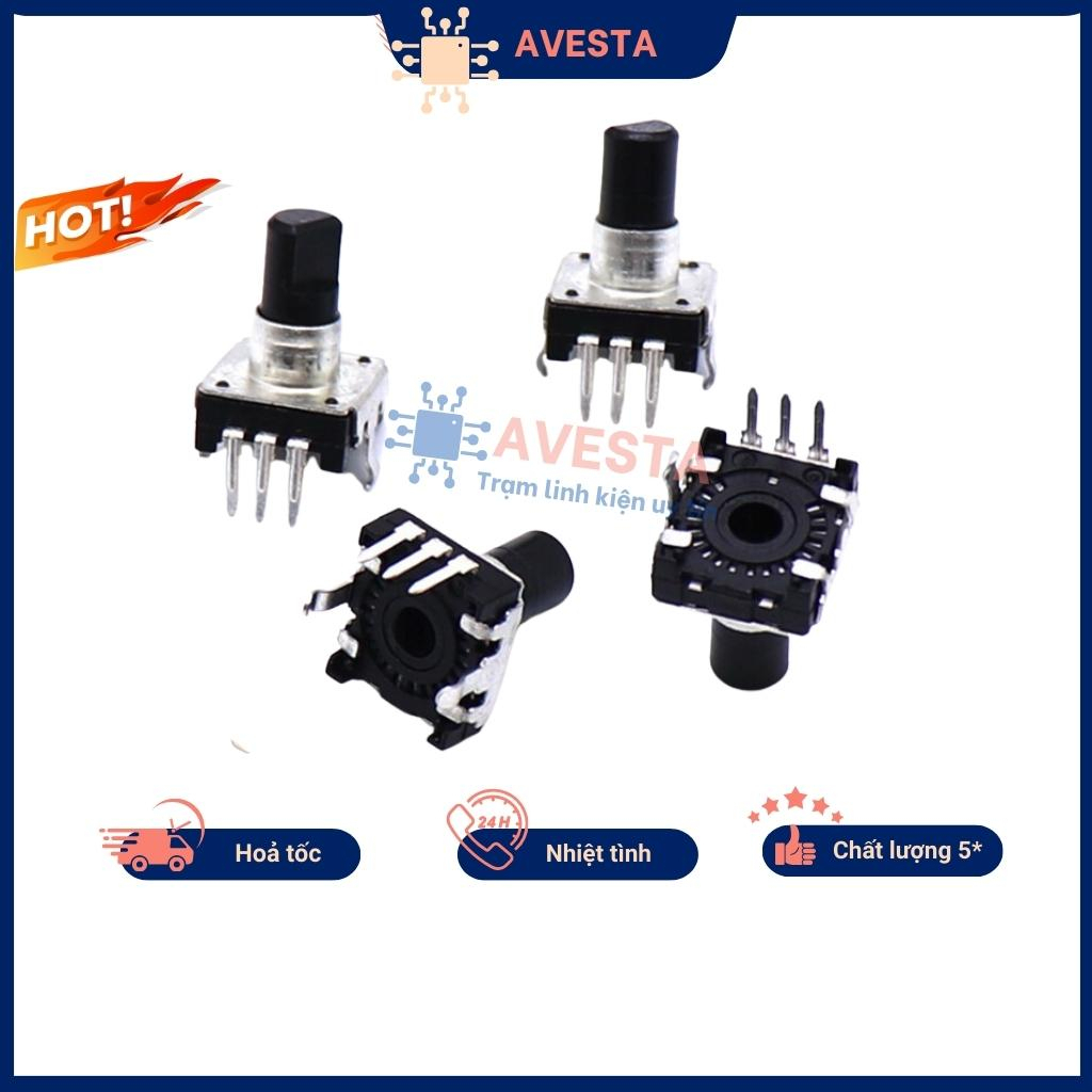Công tắc EC12 công tắc volume vô cấp 15mm 3 chân chất lượng avesta
