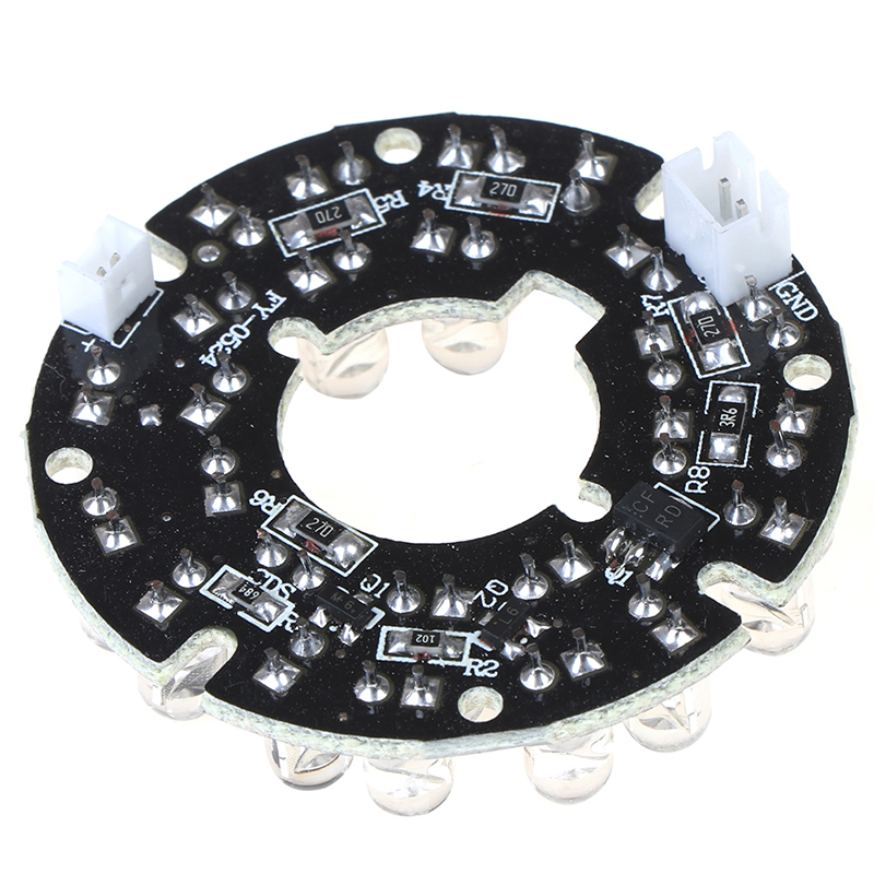 Infrared light 24 Grain 850nm IR LED board for Surveillance cameras JINBING. 