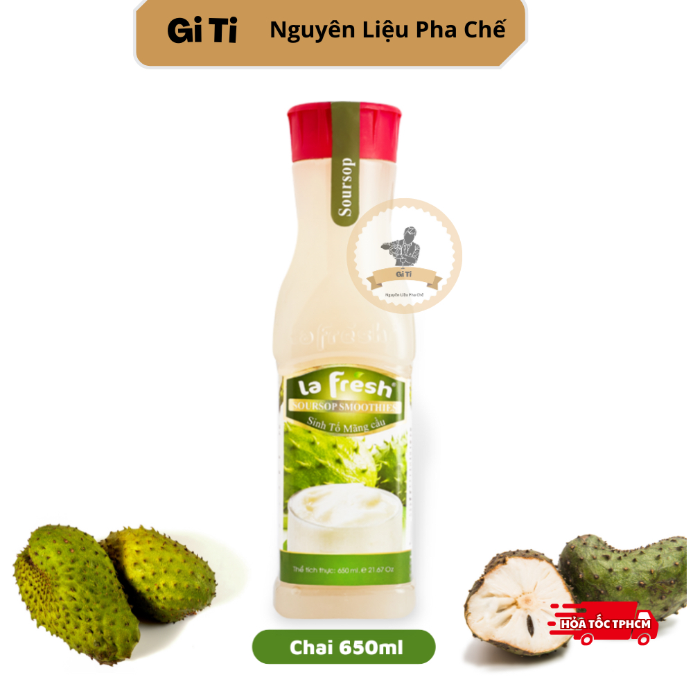 Sinh tố mãng cầu Lafresh 650ml