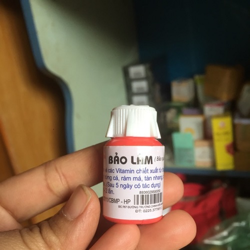 Kem ngừa mụn trắng da Bảo Lâm 10g