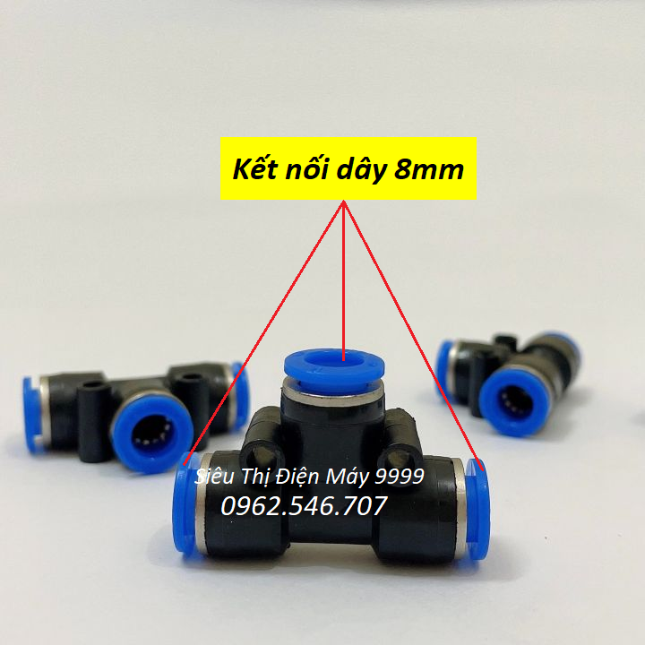Đầu Nối T dây phun sương 8mm