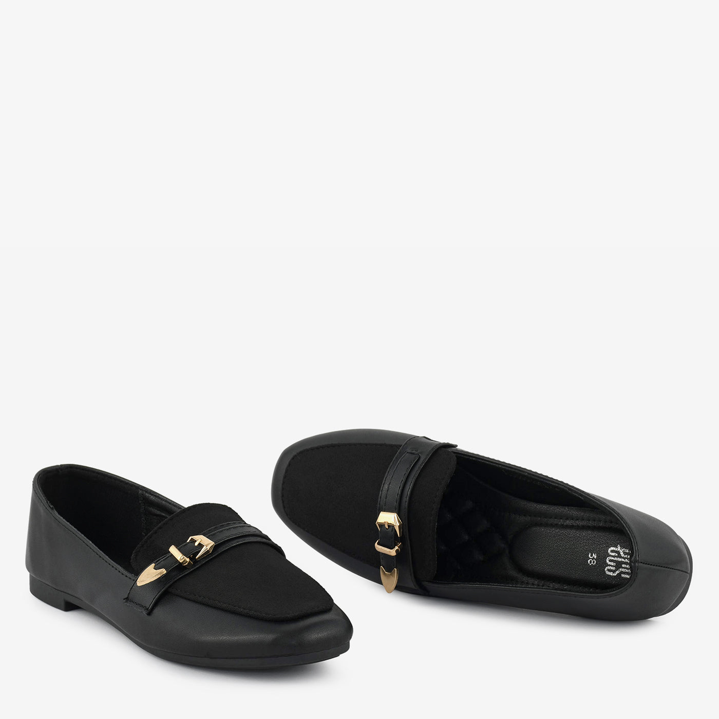 ECS%20Dual%20Buckle%20Flat%20Loafers%20For%20Women%20-%20Image%208