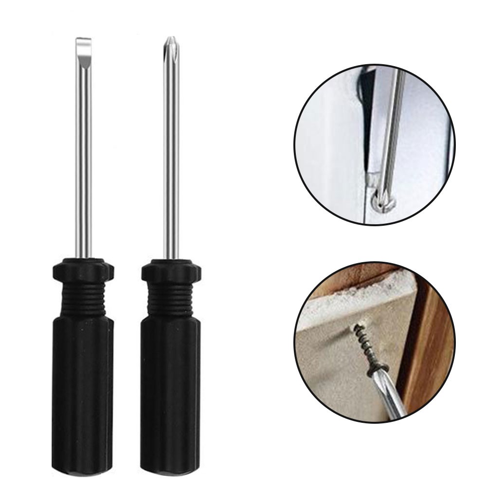 TOOLSOUT Mini Screwdriver Cross Screwdriver Impact Screwdriver Strong Magnetizer Slotted Flat Cross ﻿