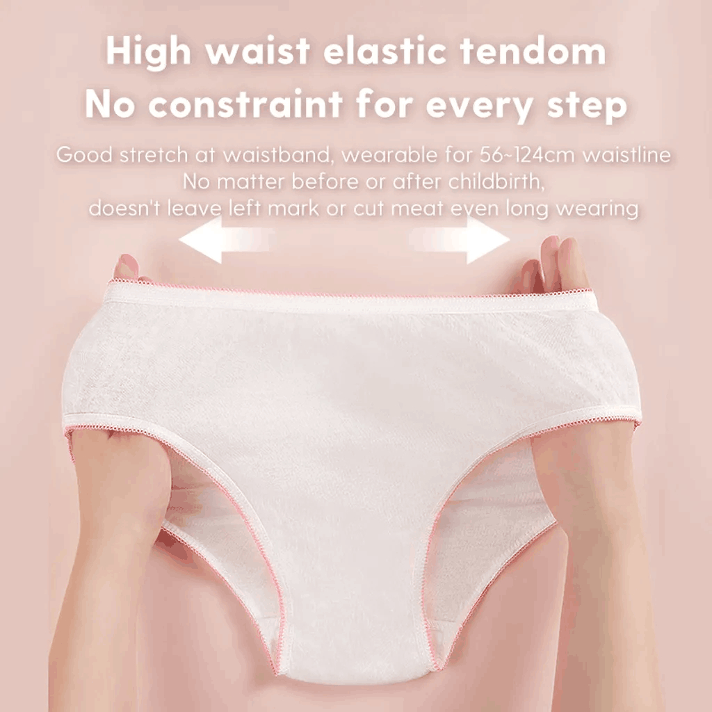 SummerGlitz Disposable panties underwear Maternity Travel Underwear Seluar  Dalam Pakai Buang Perempuan - Summer Glitz