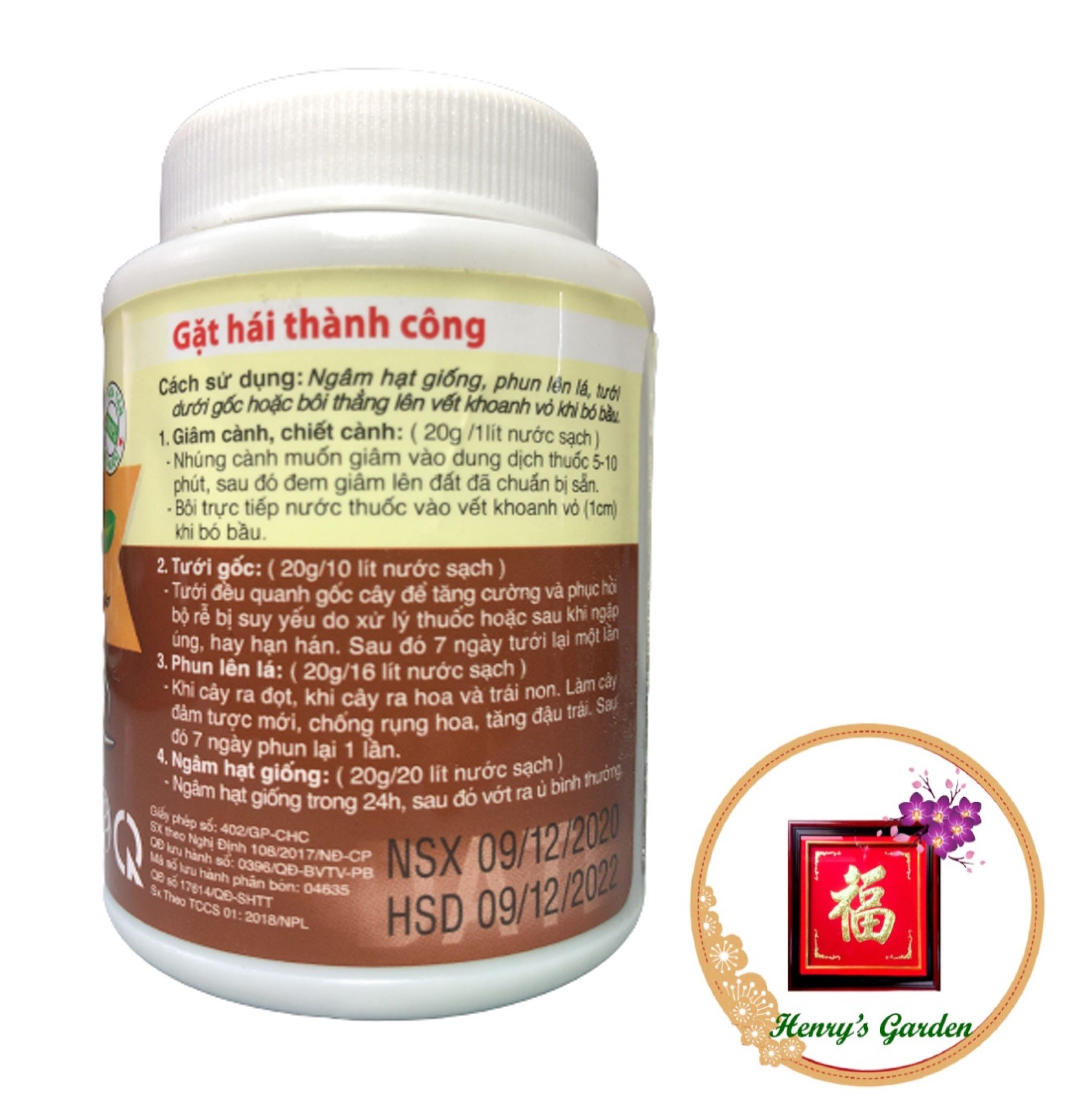 Phân Bón Lá Ra Rễ N3M - #327A# 100g