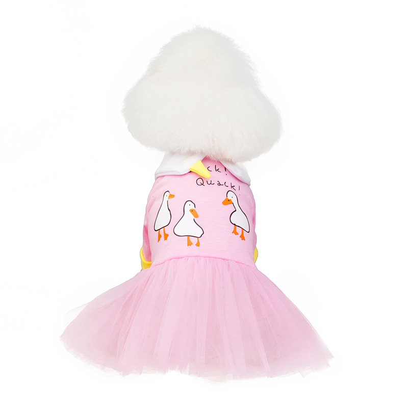 váy đầm ngỗng ren xòe cho chó mèo - T3 PETS SHOP