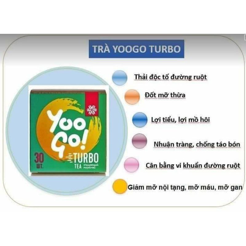 trà thảo mộc yoogo tobo  ( hộp 30 túi lọc)