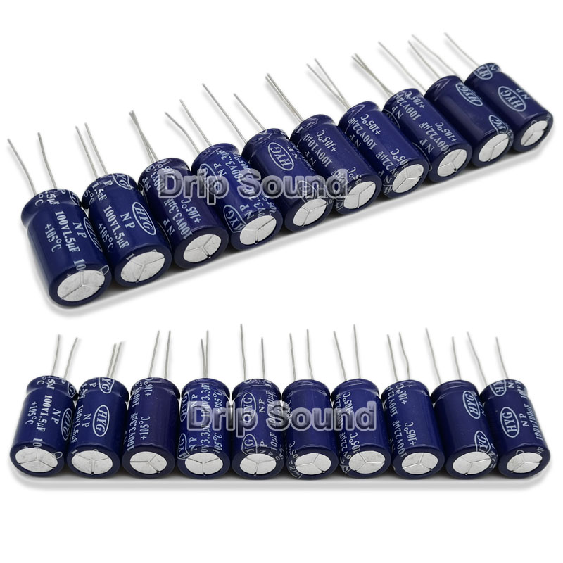 DIP Aluminum Electrolytic Capacitor Series Multiple Specification 1UF/2