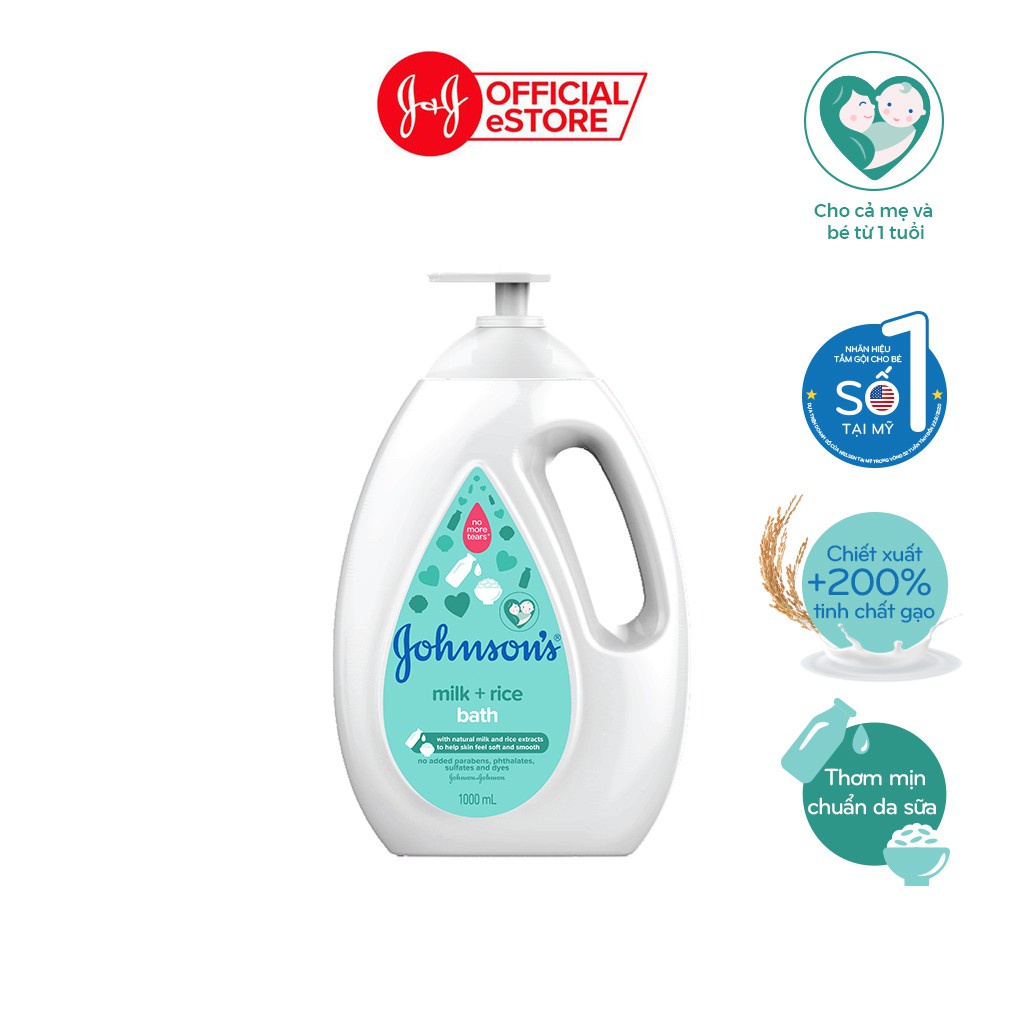 Sữa tắm Johnsons Baby 1000ml