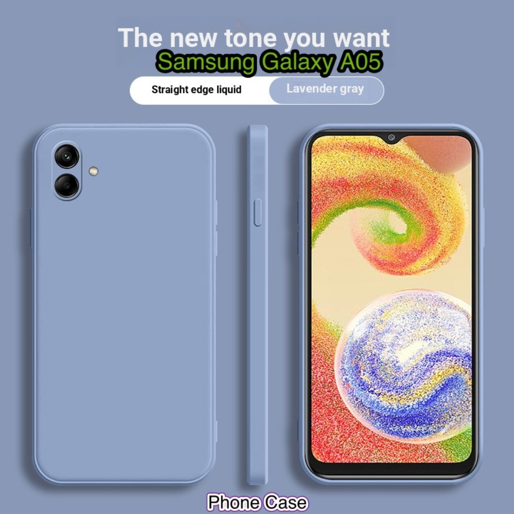 %E3%80%90Design%E3%80%91For%20Samsung%20Galaxy%20A05%20Case%20New%20Release%20Creativity%20Stylish%20Cover%20Navy%20Blue%20Practical%20and%20Chic%20Perfect%20Fashion%20Accessory%20Protective%20Case%20-%20Image%202