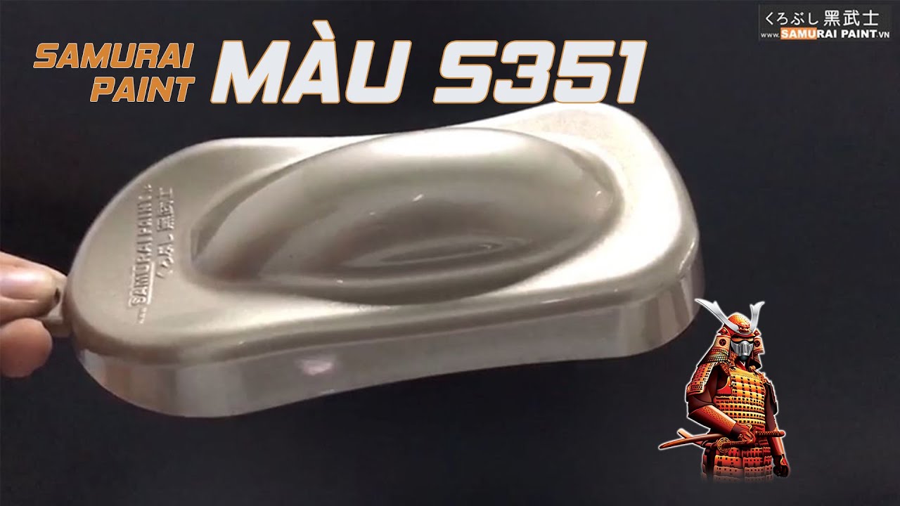 Samurai S351 - Sơn xịt xe máy màu Vàng Comic [CHĂM SÓC XE HƠI XE MÁY]