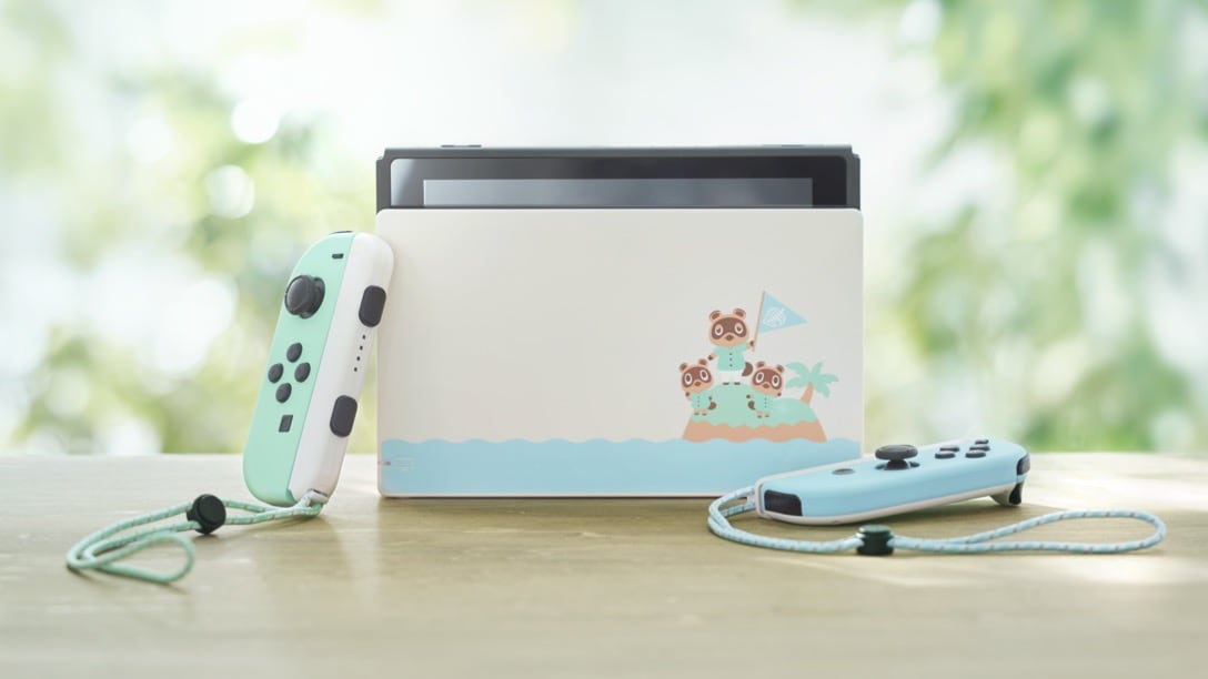 nintendo animal crossing switch console