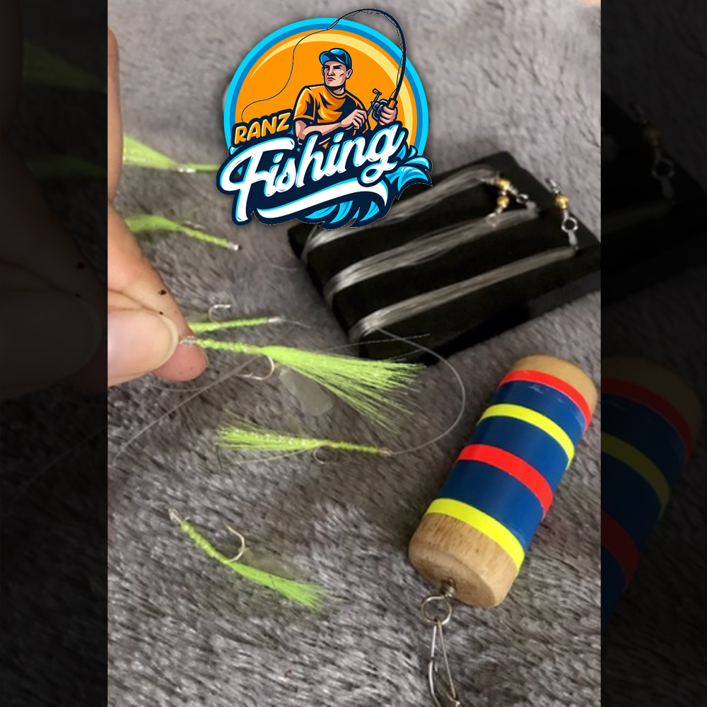 HIGH QUALITY DIY SABIKI RATTLER LURE set with 6pcs hooks (Ultralight