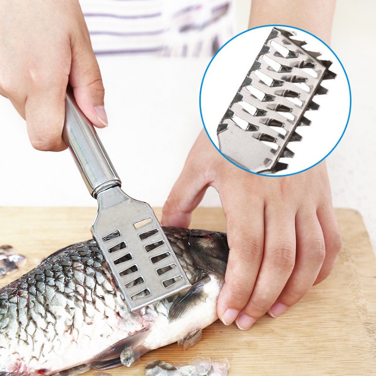 Dụng cụ đánh vảy cá chuyên dụng dao cạo vảy cá dao đánh vảy a2213