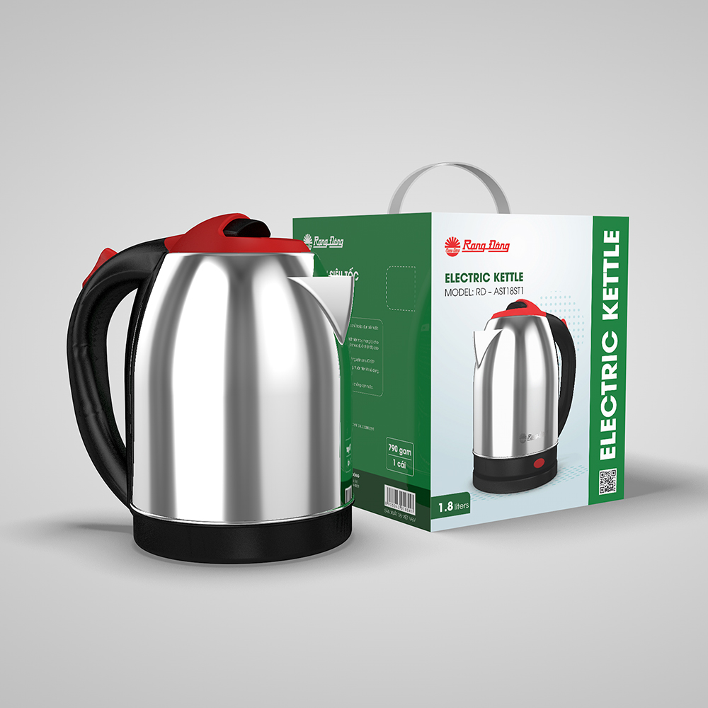 Ấm Điện Siêu Tốc Rạng Đông RD-AST18ST1- 1,8 Lít