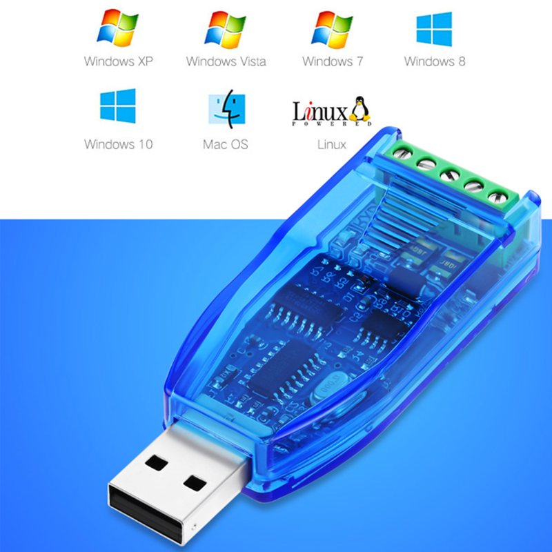 USB To RS485 Modbus Chuẩn Công Nghiệp ZK-U485 (Hỗ trợ HomeAssistant)
