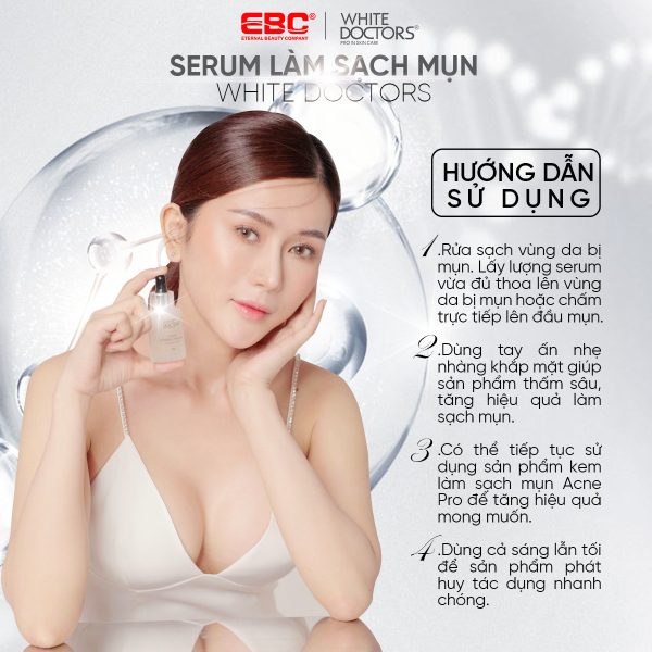 Serum mụn White Doctors Acne Herbal Serum 25g