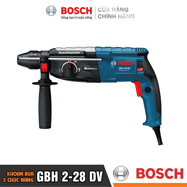 [Chính Hãng] Máy Khoan Búa Bosch GBH 2-28 DV (28MM-820W)