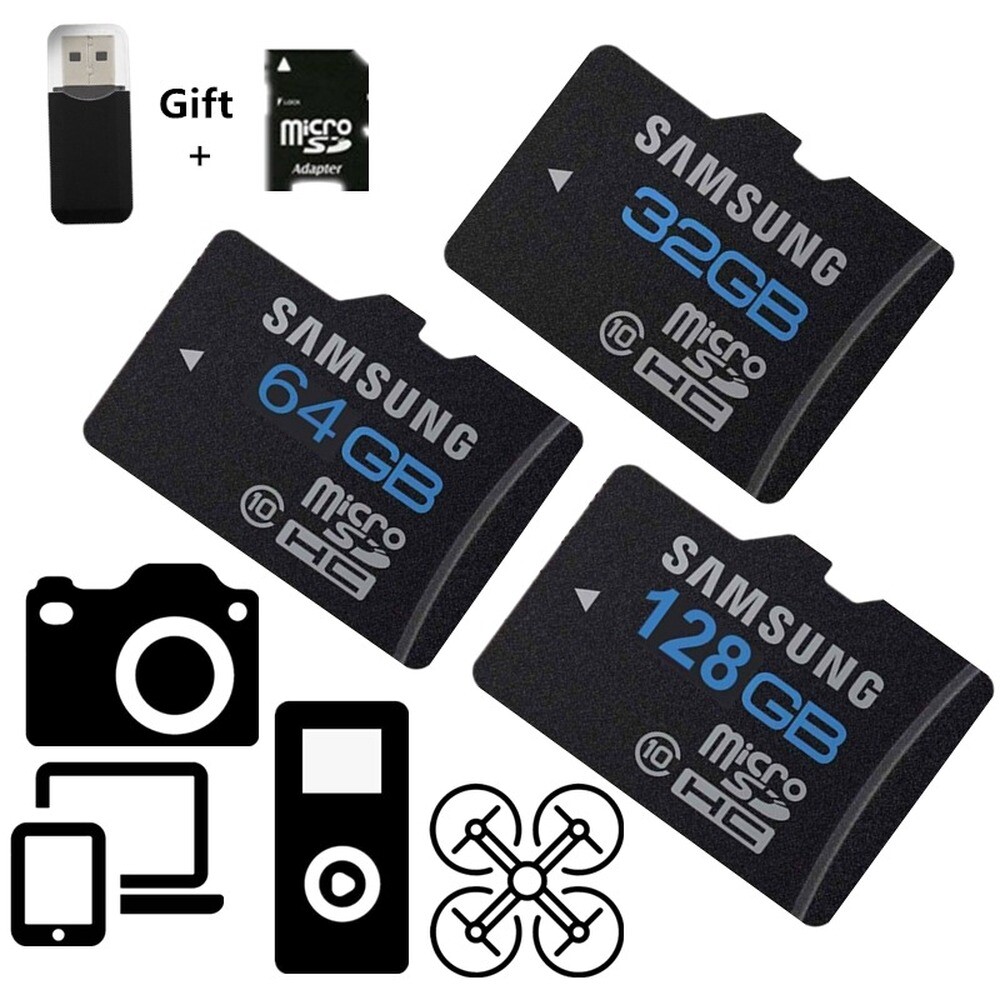 Micro SD Card 128GB Micro SD memory card 128GB memory card with adapter TF memory card with adapter Class 10 High Speed 