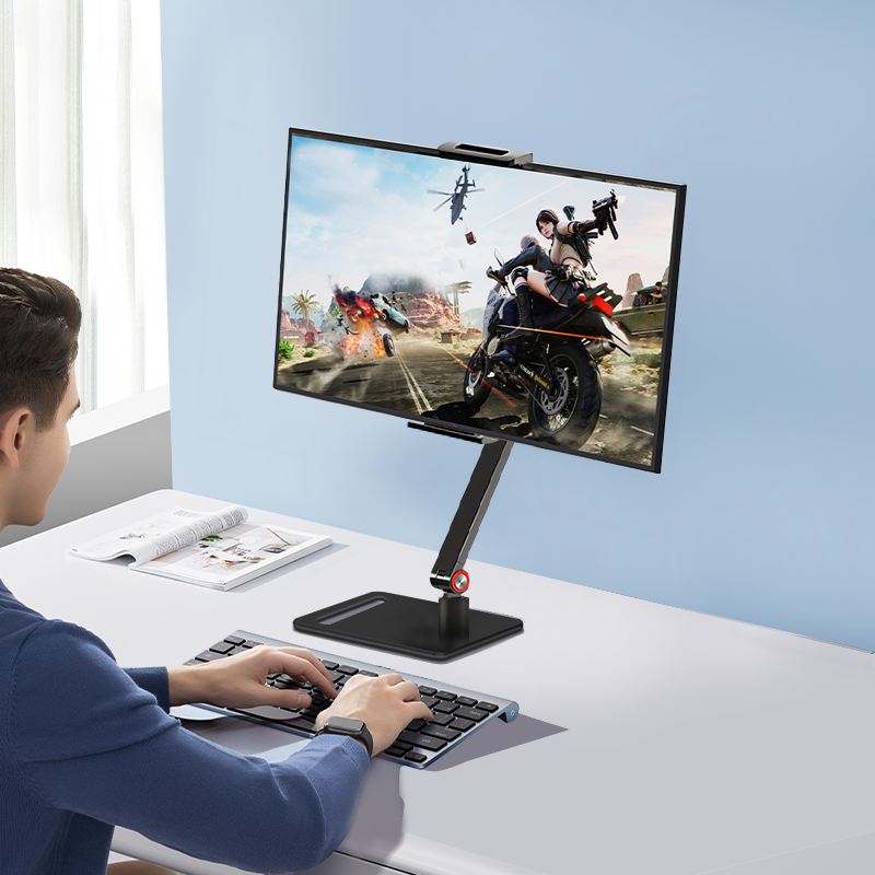 NEW%20%E3%80%90Exclusive%20Discount%E3%80%91Portable%20Monitor%20Desk%20Holder%20Adjustable%20Height%20Tablet%20Stand%20Desk%20Monitor%20Bracket%20Universal%20Expandable%20Display%20Desk%20Mount%20-%20Image%203