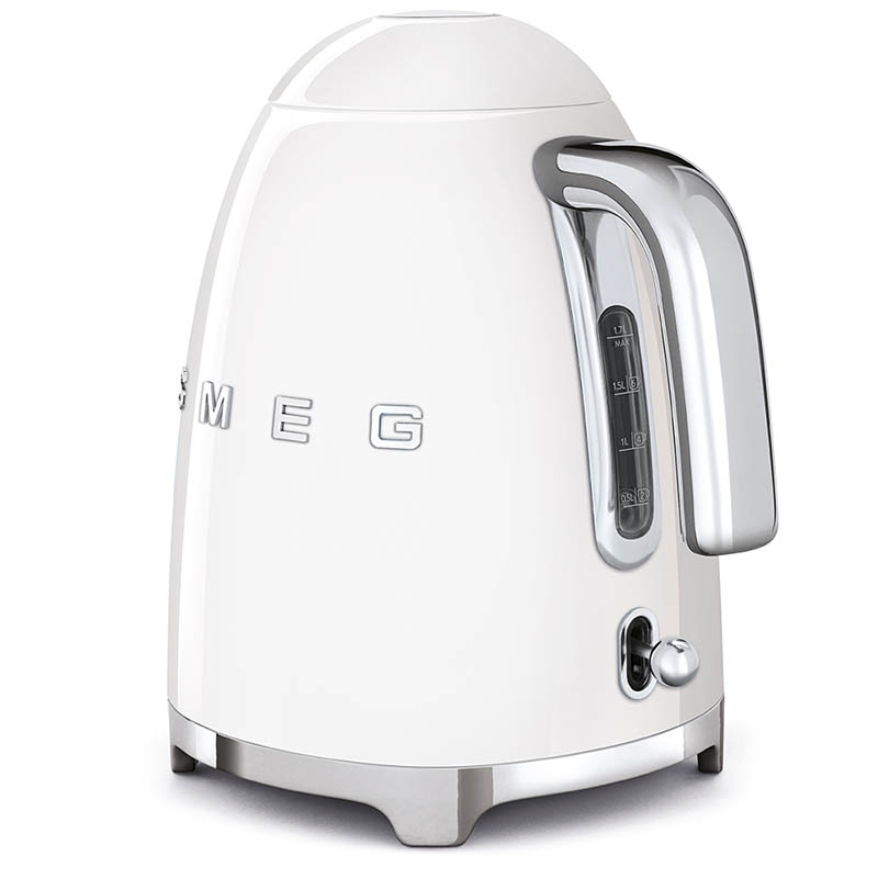 Ấm Siêu Tốc Smeg KLF03, Ấm Đun Nước Không Chỉnh Nhiệt, Bình Đun Nước Siêu Tốc, Smeg Electric Kettle, Công Suất 2400W, Dung tích 1.7L, Chất Liệu Thép Không Gỉ Bền Đẹp, Phong Cách Cổ Điển, Nhập Đức, Bảo Hành 12 Tháng