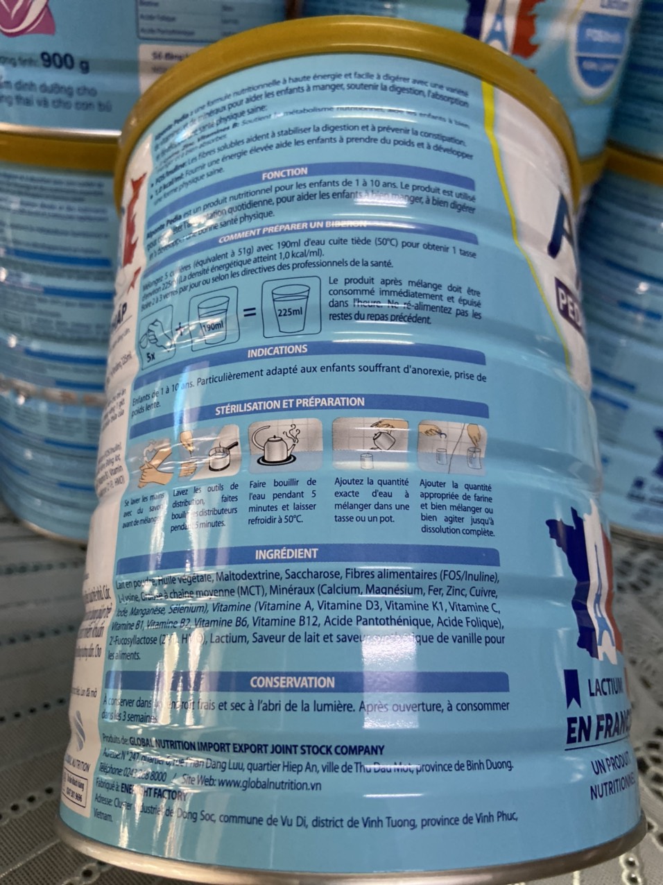 (Date tháng 5/2025) Sữa Alponte Pedia 800g
