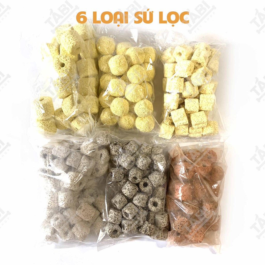 Sứ Lọc Hồ Cá Bịch 200g - Sứ Lọc Bể Cá [200G SỨ]