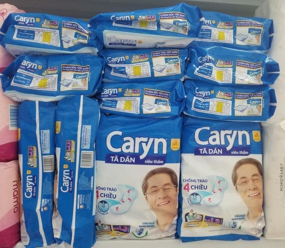 Bỉm Dán Caryn gói 3 miếng ML3 cho mẹ sau sinh