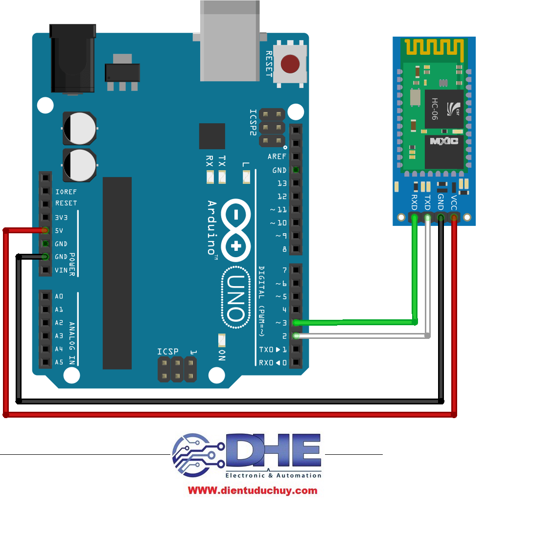 Module Thu phát truyền/nhận Bluetooth HC-06