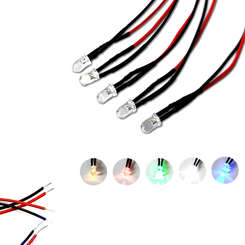 Vorverdrahtete 20cm LED 3V - 380V 10mm Weiß Rot Blau Gelb Grün Hell LEDs Dioden Vorverdrahtete 20cm LED 3V - 380V 10mm Weiß Rot Blau Gelb Grün Hell LEDs Dioden