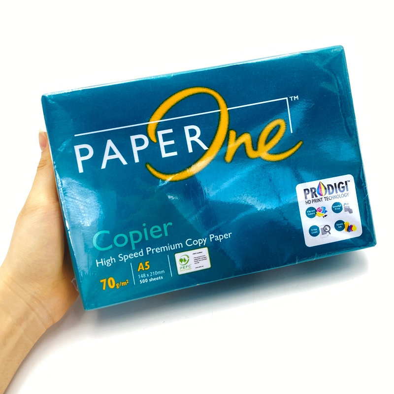 Giấy photocopy a5 paperone 70gsm - ream 500 tờ