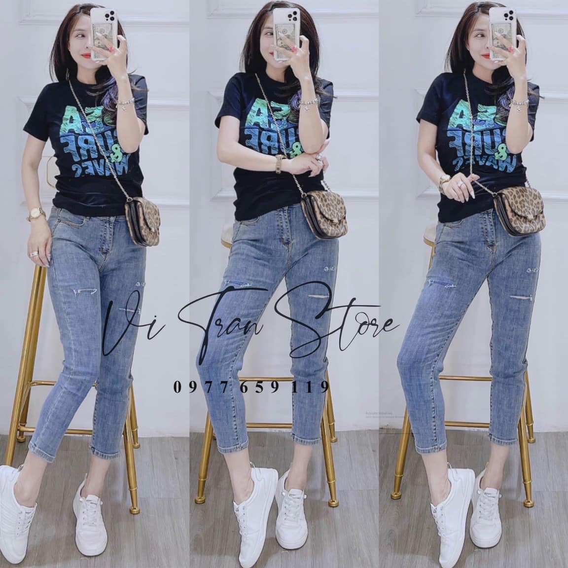 Freeship Max - Combo 4 Áo Thun Nữ Hot Hit Thời Trang Mẫu Mới