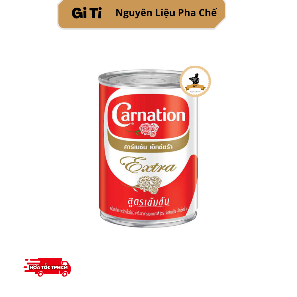 Sữa Béo Carnation (Sữa Bông Hồng) Lon 396Ml